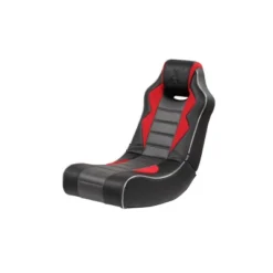 Flash Neo Fiber LED Wired Audio Floor Rocker Gaming Chair Red/Black - X Rocker -Baxton Studio Shop GUEST 69f6efc1 64e2 4a10 abdd 2b8023b66508