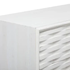 Contemporary Carved Woven Pattern 3 Drawer Wood Cabinet White - Olivia & May 22 Contemporary Carved Woven Pattern 3 Drawer Wood Cabinet White - Olivia & May -Baxton Studio Shop GUEST 6a000d4c 816c 4124 8cbf ae2e0e7be525