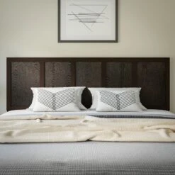 Flash Furniture Oliver Paneled Wooden Adjustable Headboard For Universal Metal Bed Frames -Baxton Studio Shop GUEST 6a2f92f1 1128 4f8d ab76 6e6d338c7d82