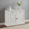 Clifton Sideboard Distressed White - Crosley