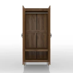 Andreasson Wardrobe Closet Distressed Walnut - HOMES: Inside + Out -Baxton Studio Shop GUEST 6ae058c1 9ba5 4e5e a3de 61f40c673fc6