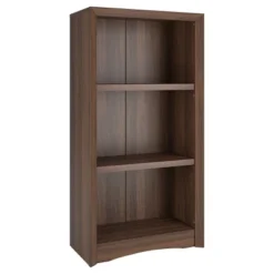 Quadra 47" Tall Bookcase - Finish - Corliving -Baxton Studio Shop GUEST 6b20a3a3 3757 4b51 8aa9 3d73fc333136
