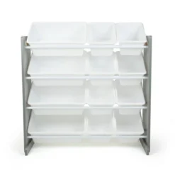 Toy Storage Organizer With Storage Bins Gray - Humble Crew -Baxton Studio Shop GUEST 6c4541da 37d1 4c83 9095 b11cd8f9c453