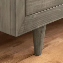 6pc Aurora Mid-Century Gray Bedroom Set With Upholstered Bed - Abbyson Living -Baxton Studio Shop GUEST 6c675320 e665 458f 8689 4e3a7fb0b9a4