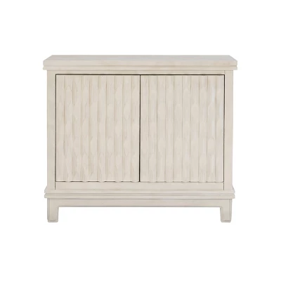 Seaton Carved Cabinet Cream - Linon 3 Seaton Carved Cabinet Cream - Linon - Image 3