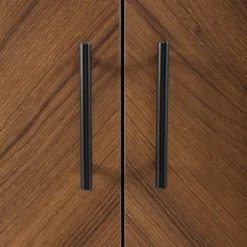 68" 3 Shelf Bookcase Hutch Style Bookmatch Vertical - Saracina Home -Baxton Studio Shop GUEST 6e085618 31cc 438e a1f1 79b412406d09