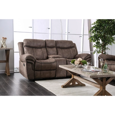 Turner Loveseat Basic Brown - HOMES: Inside + Out 1 Turner Loveseat Basic Brown - HOMES: Inside + Out