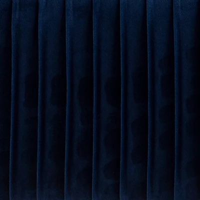 Tawver Contemporary Upholstered Bench Blue/Gold - Aiden Lane 5 Tawver Contemporary Upholstered Bench Blue/Gold - Aiden Lane - Image 5