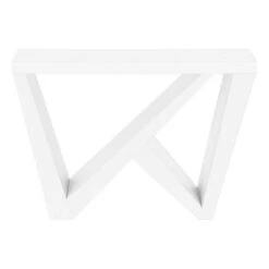 Asymmetrical Based Console Table White - EveryRoom -Baxton Studio Shop GUEST 6e61dc37 d13a 4bc7 a456 67488ae7b006