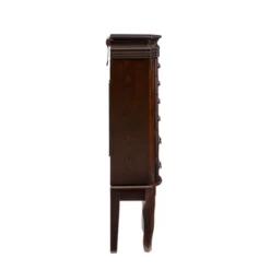 Verona Italian Influenced Jewelry Armoire Espresso - Powell Company -Baxton Studio Shop GUEST 6e988ae6 0aad 456d 8437 7bd5d581e13d