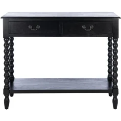 Athena 2 Drawer Console Table - Safavieh -Baxton Studio Shop GUEST 6f4ea945 39d1 4ad4 bf34 c1e18335d84d