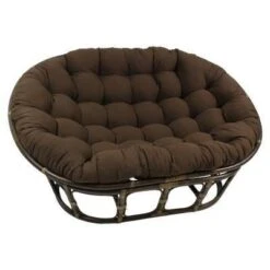 63"x45" Double Papasan With Twill Cushion - International Caravan 26 63"x45" Double Papasan With Twill Cushion - International Caravan -Baxton Studio Shop GUEST 6f526b37 a9eb 4db2 9886 12c3aaa8ced3