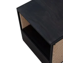 21" Handcrafted Acacia Wood Nightstand Brown/Black - The Urban Port 12 21" Handcrafted Acacia Wood Nightstand Brown/Black - The Urban Port -Baxton Studio Shop GUEST 6f6b5516 fe2f 40ef b0c0 33b977318538