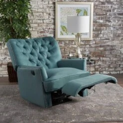 Salomo Tufted Fabric Power Recliner - Christopher Knight Home -Baxton Studio Shop GUEST 6f7bdf1b b807 4ccf 91f7 b222f8be9990