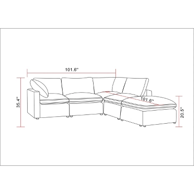 5pc Allandale Modular Sectional Sofa Set - Project 62™ 6 5pc Allandale Modular Sectional Sofa Set - Project 62™ - Image 6