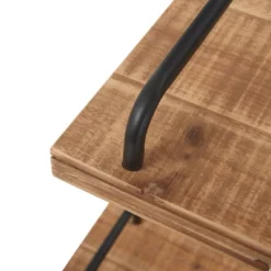 67" Morris A Frame Industrial Bookshelf Natural/Black - Finch -Baxton Studio Shop GUEST 7034b4fc 2699 4292 8bde a031afa11b87