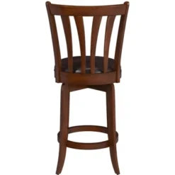 25.5" Savana Swivel Counter Height Barstool Cherry/Black - Hillsdale Furniture 16 25.5" Savana Swivel Counter Height Barstool Cherry/Black - Hillsdale Furniture -Baxton Studio Shop GUEST 704174d6 dc59 4351 ab70 931b6f81d527