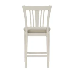 Pebblebrook Wood Slat Back Counter Height Stool White Wire Brush - Hillsdale Furniture 13 Pebblebrook Wood Slat Back Counter Height Stool White Wire Brush - Hillsdale Furniture -Baxton Studio Shop GUEST 704df560 5869 488a 82ad 8084f40a1c7d