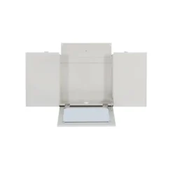 Madison Silver Vanity Set Silver - Linon -Baxton Studio Shop GUEST 705fe4f3 502a 4d9a b0fe 7b561c61d90b