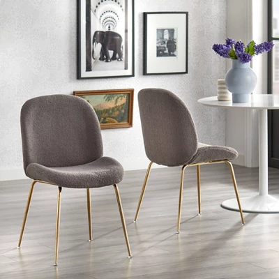 Set Of 2 Shaun Upholstered Modern Dining Chairs - Lifestorey 1 Set Of 2 Shaun Upholstered Modern Dining Chairs - Lifestorey