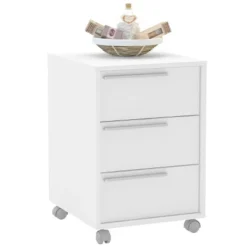 Maia 3 Drawer File Cabinet White - Polifurniture -Baxton Studio Shop GUEST 70eb48f7 7b8f 4d14 8307 4bdbd91689b6