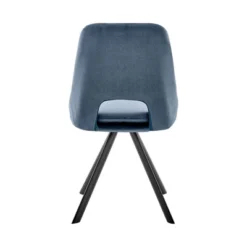 Set Of 2 Lexi Velvet Finish Dining Chairs - Armen Living -Baxton Studio Shop GUEST 710ffa01 3ef7 43a4 94f4 d4f180e6bb1d