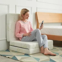 Cheer Collection Trifold Folding Mattress - Convenient Travel And Small Space Solution 13 Cheer Collection Trifold Folding Mattress - Convenient Travel And Small Space Solution -Baxton Studio Shop GUEST 7151ee69 8f2b 48d6 9de3 c1f53cac364d