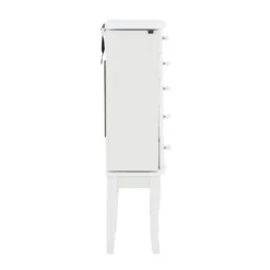Makenzie Jewelry Armoire White - Powell Company -Baxton Studio Shop GUEST 7193dc7e 8b7b 482a 9bba 670eca807e2f