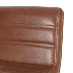 2pc Hargis Mid Century Modern Channel Stitch Bentwood Swivel Counter Height Barstools - Christopher Knight Home -Baxton Studio Shop GUEST 71aba246 ad7c 4c1a 87f1 2e029873740c