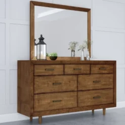6pc Aurora Mid-Century Bedroom Set - Abbyson Living -Baxton Studio Shop GUEST 7312c8c7 7d54 4efe 9dcf 90e7e2d17c0b