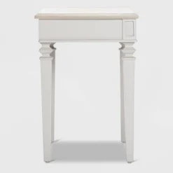 Benson End Table Nightstand With Drawers Light Gray - Finch 17 Benson End Table Nightstand With Drawers Light Gray - Finch -Baxton Studio Shop GUEST 73c60ebd 8475 4456 8f5a cc79caec809a