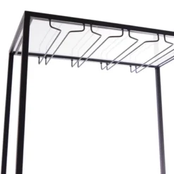 Modern Wood Standing Wine Rack Black - Olivia & May 8 Modern Wood Standing Wine Rack Black - Olivia & May -Baxton Studio Shop GUEST 7402b062 96ce 4122 bdcb c28b4efa8898