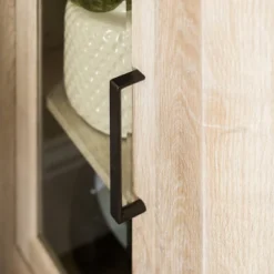 Glass Door Electric Fireplace Corner TV Stand For TVs Up To 50" - Saracina Home -Baxton Studio Shop GUEST 7411af20 eaad 4492 81b5 8ec7d38e4894