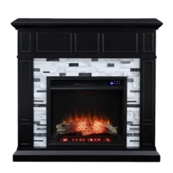 Dalmen Marble Fireplace Black - Aiden Lane 33 Dalmen Marble Fireplace Black - Aiden Lane -Baxton Studio Shop GUEST 742a23db 0ed2 45e1 85f7 3939bd50783e