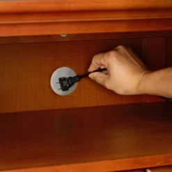 LaFayette Full Size TV Stand For TVs Up To 44" Cherry - Crosley -Baxton Studio Shop GUEST 7508ef64 d557 4369 83ba 20260af16181