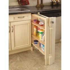 Rev-A-Shelf 432-BF-9C 9-Inch Base Cabinet Filler Pullout Kitchen Wooden Spice Rack Holder Shelves For Storage Organization 7 Rev-A-Shelf 432-BF-9C 9-Inch Base Cabinet Filler Pullout Kitchen Wooden Spice Rack Holder Shelves For Storage Organization -Baxton Studio Shop GUEST 762a5070 355b 467d bd91 9debe8ef0cfc