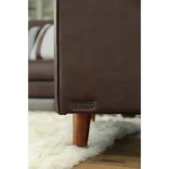 Hobbes Mid-Century Leather Sofa - Abbyson Living -Baxton Studio Shop GUEST 76764ff3 13d0 4007 92f9 2e4570f30fc0