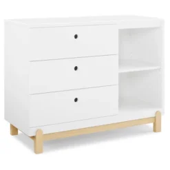 Delta Children Poppy 3 Drawer Dresser With Cubbies And Interlocking Drawers -Baxton Studio Shop GUEST 7787071c a70e 478f b1f7 8375274ed4a0