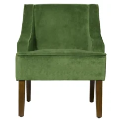 Velvet Swoop Armchair - HomePop 36 Velvet Swoop Armchair - HomePop -Baxton Studio Shop GUEST 77f71ba2 083b 4186 8028 91f40e8c1c7b