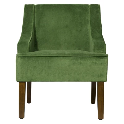 Velvet Swoop Armchair - HomePop 18 Velvet Swoop Armchair - HomePop - Image 18