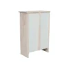36"x24" Shaker Bookcase Unfinished - International Concepts