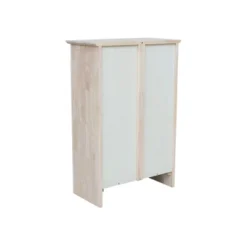 36"x24" Shaker Bookcase Unfinished - International Concepts