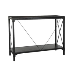 Modern Industry Metal/Wooden Console Table - Glitzhome 12 Modern Industry Metal/Wooden Console Table - Glitzhome -Baxton Studio Shop GUEST 78796b90 6af2 4518 bbb7 88984e50c0cb