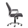 Modern Low Back Adjustable Office Chair Black - ZM Home