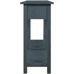 Rustic Console Table With Drawer And Bottom Shelf-ModernLuxe -Baxton Studio Shop GUEST 79e21de5 4b33 4361 b11e 8b7df56c099f