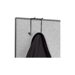 Fellowes Wire Partition Additions Plastic Double Coat Hook Black (75510) 423889 -Baxton Studio Shop GUEST 7bb53399 4600 4e2e b48c 8d6b1f72c81b