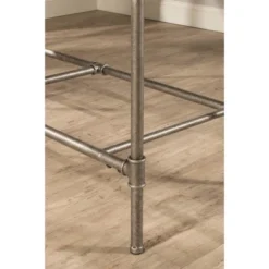 Dillon Counter Height Bench Metal Pewter Woven Fabric - Hillsdale Furniture 10 Dillon Counter Height Bench Metal Pewter Woven Fabric - Hillsdale Furniture -Baxton Studio Shop GUEST 7c850cd2 e633 4209 a716 0e83e4639e48
