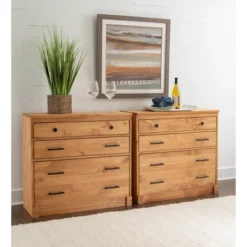 Vanessa 3 Drawer Bookcase Chest Natural - Linon -Baxton Studio Shop GUEST 7e15df89 c147 4066 bb49 245a5cefc237