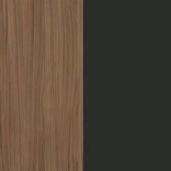 Slim Small Wall Mounted Secretary Desk Nutmeg/Charcoal Gray - Nexera -Baxton Studio Shop GUEST 7e8ddb00 96b1 4a63 a6d7 dd33d526cef7