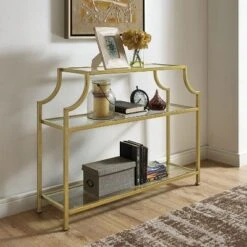 Aimee Console Table - Crosley 11 Aimee Console Table - Crosley -Baxton Studio Shop GUEST 7f176c5e 82b8 425e 8a1b 89a6e0f17f22